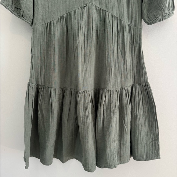 Gap Factory Gauze Puff Sleeve Mini‎ Dress XS - Picture 8 of 11